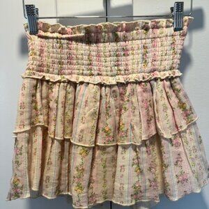 Katie J NYC Tween Girls Brooke Floral Print Skirt (Size XL-14)